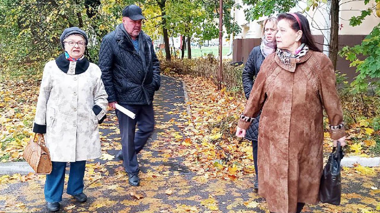 Тротуар в Старом городе обновили по заявке ТОС — Настоящий Обнинск