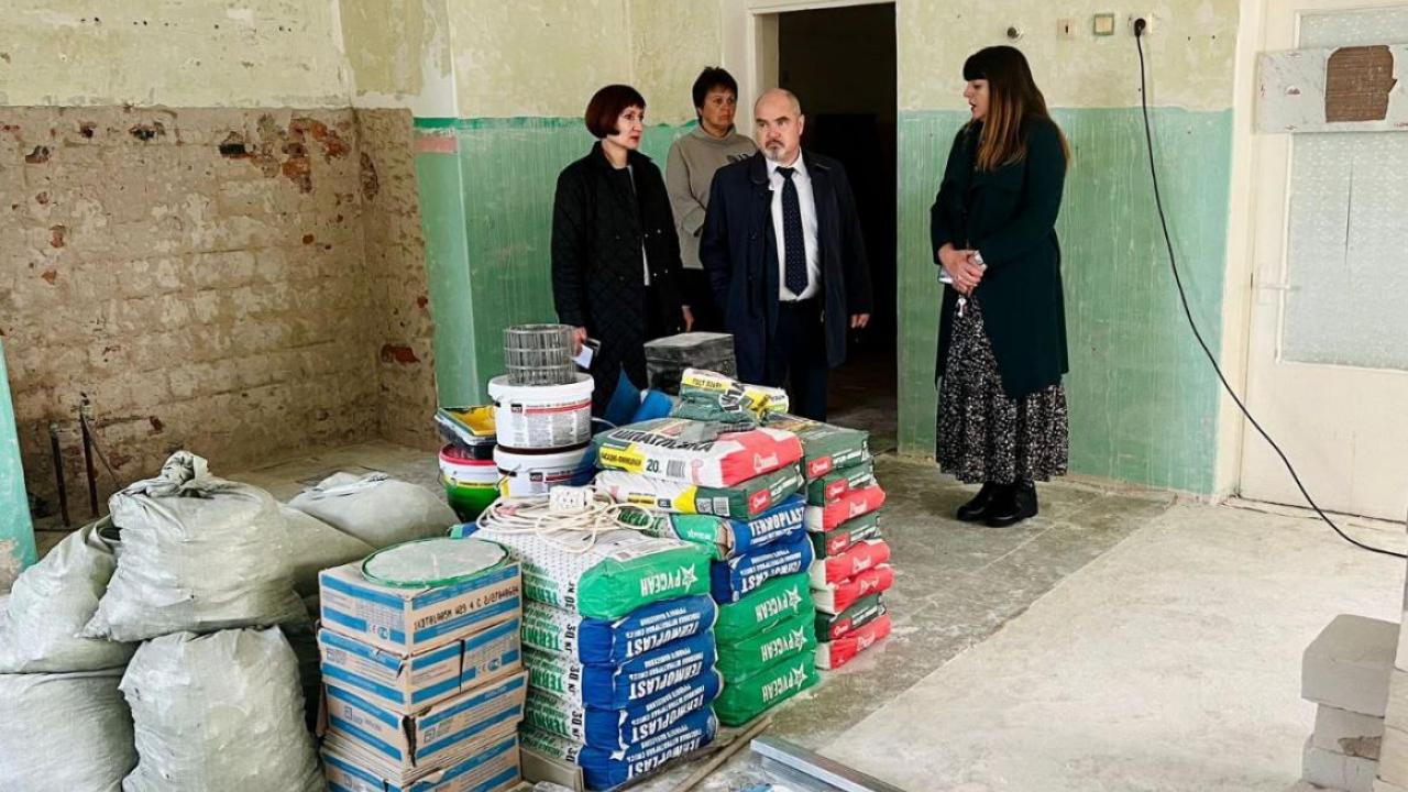 В детском саду «Ладушка» устраняют последствия аварии — Настоящий Обнинск