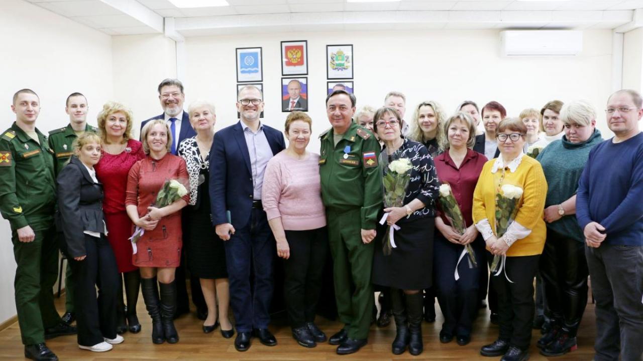 Сотрудников военного комиссариата Обнинска поздравили с 107-летием со дня образования ведомства — Настоящий Обнинск