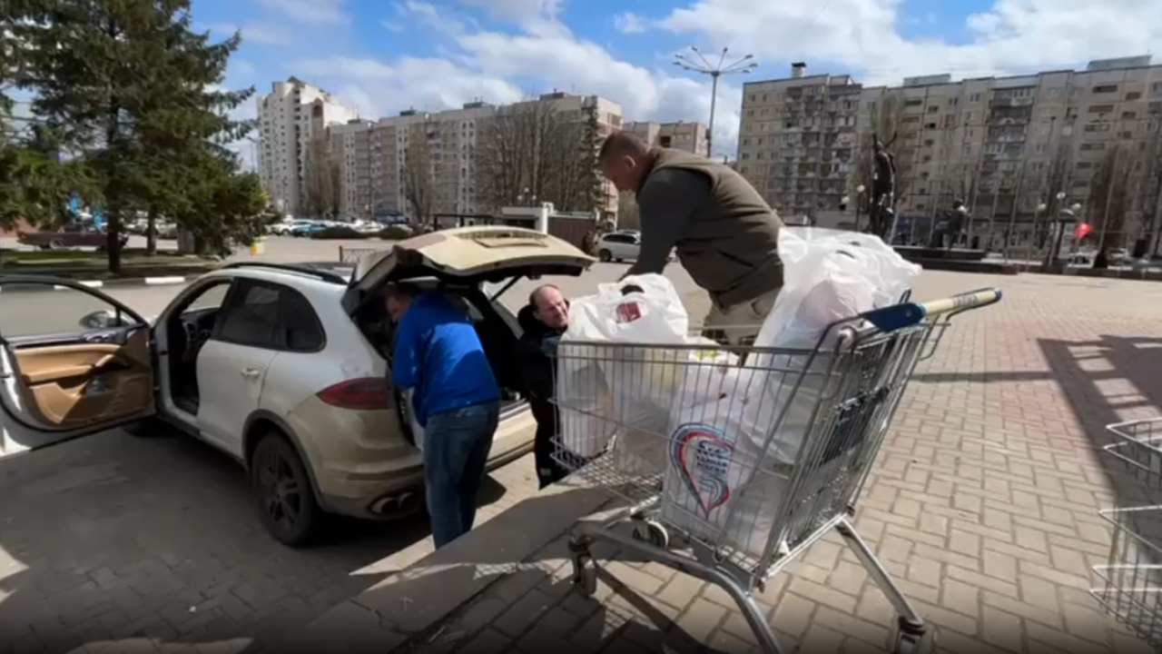 Вячеслав Наруков доставил в Белгородскую область более 700 кг гуманитарной помощи — Настоящий Обнинск