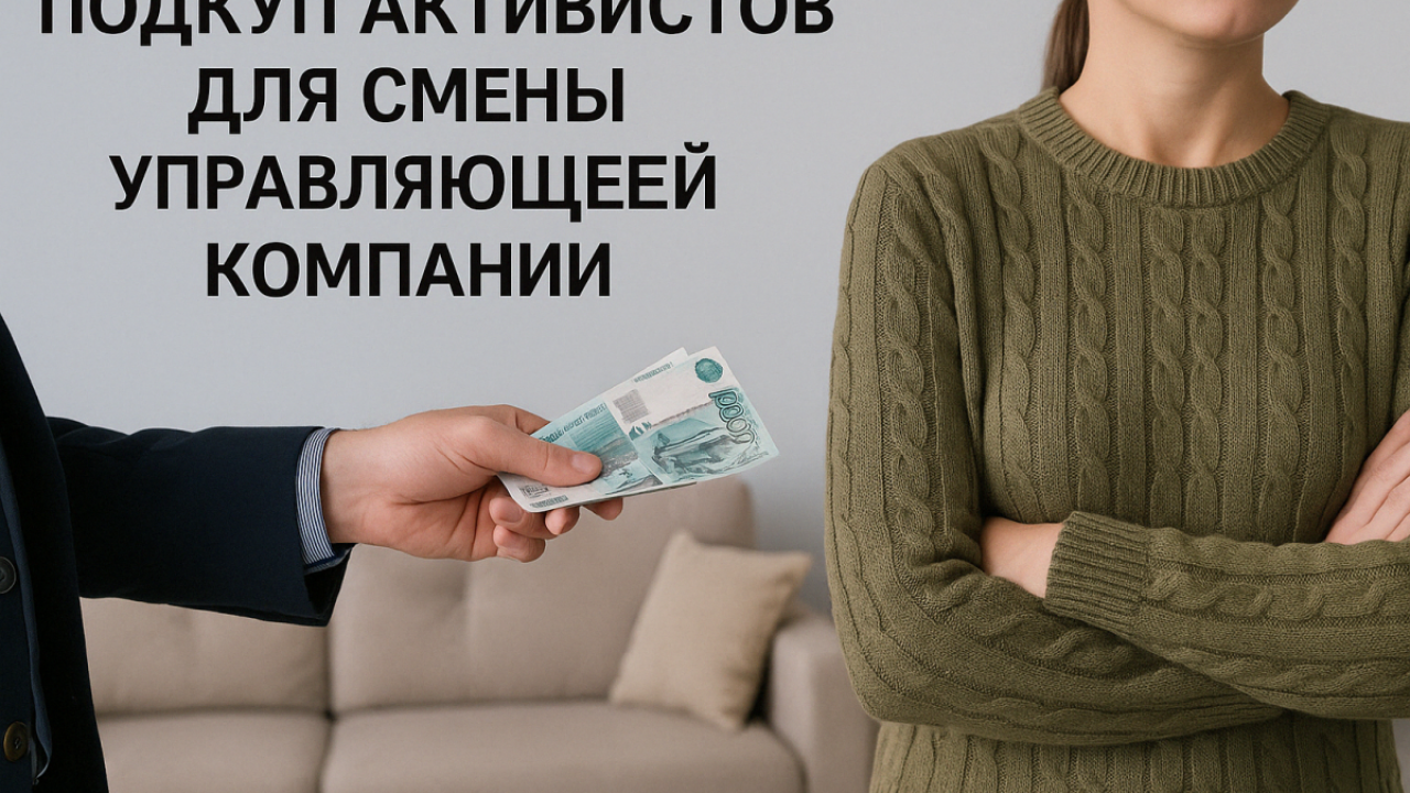 Осторожно: подкуп активистов при смене управляющей компании — Настоящий Обнинск