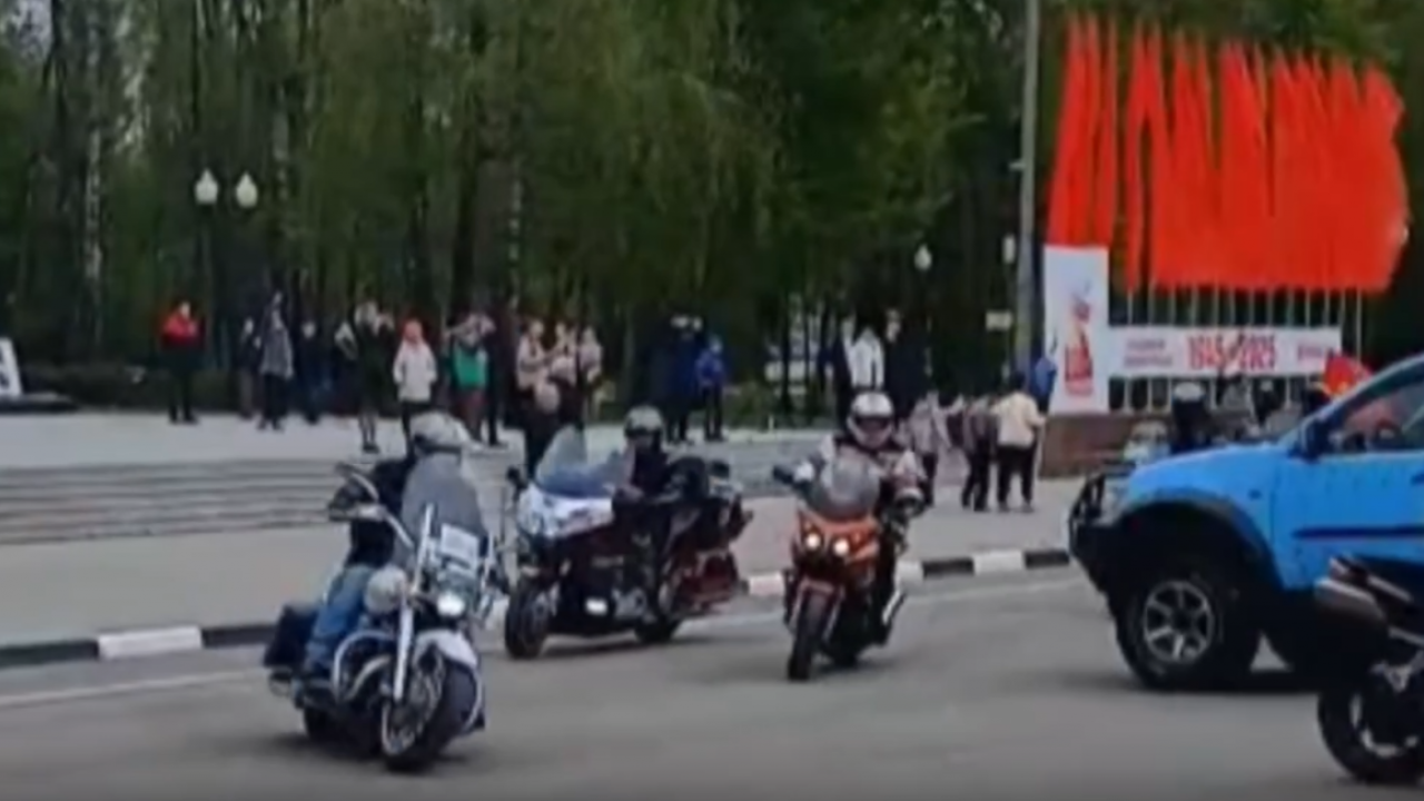 Из Обнинска стартовал авто-мотопробег в честь Дня Победы — Настоящий Обнинск