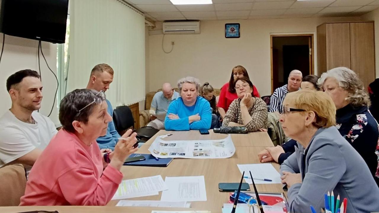 Жители 27 микрорайона обсудили планы благоустройства на встрече ТОС — Настоящий Обнинск