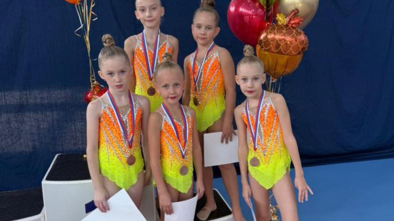 Обнинские гимнастки успешно выступили на турнире в Калуге — Настоящий Обнинск