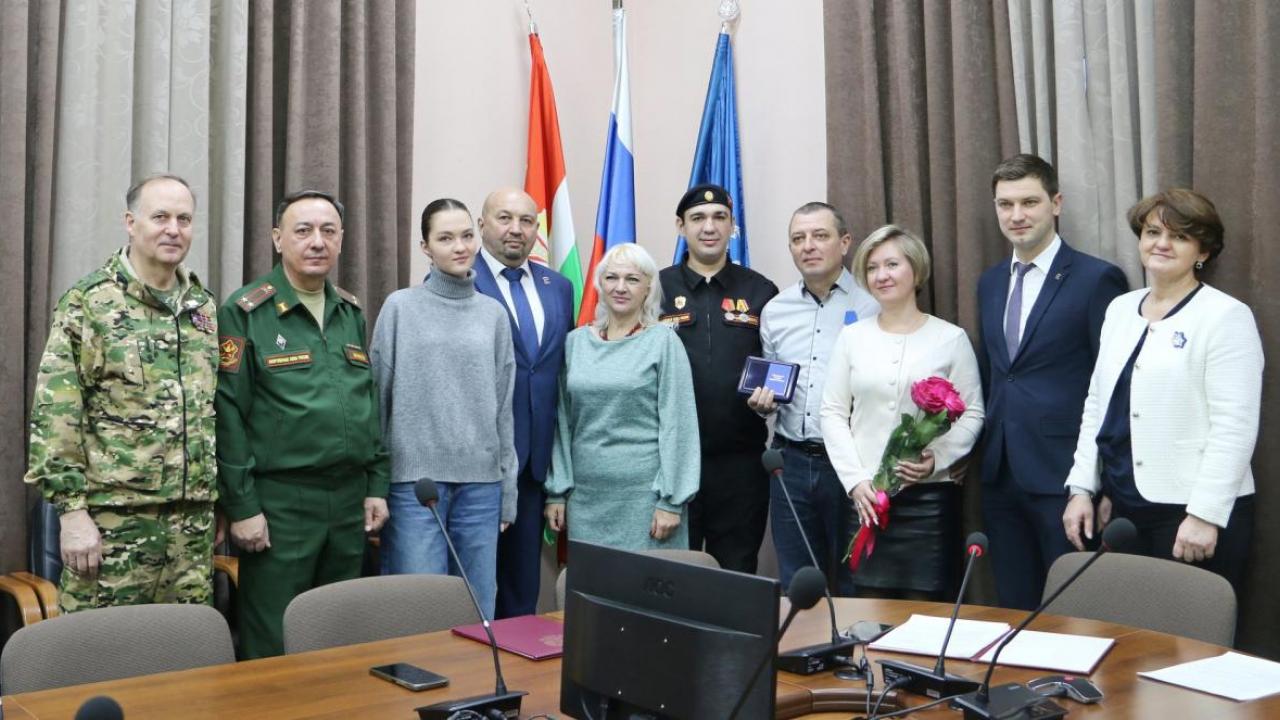 Участники специальной военной операции награждены государственными и общественными наградами — Настоящий Обнинск