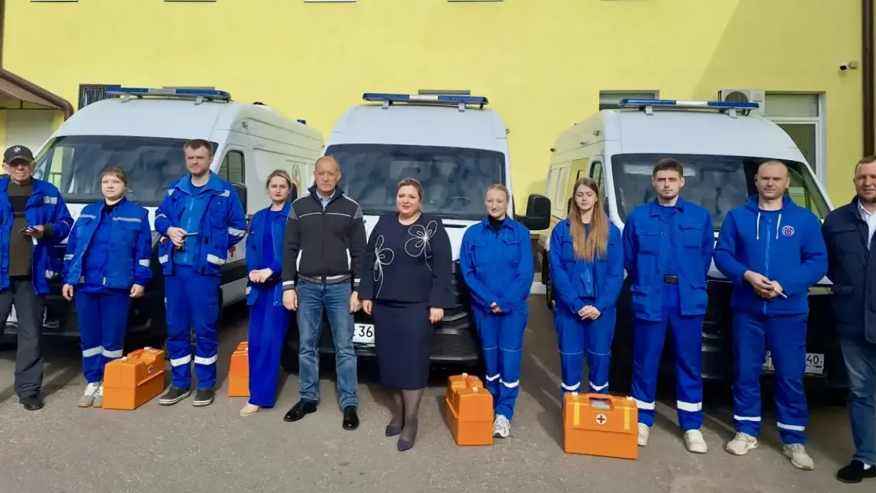 Региональный центр скорой помощи получил еще три новых автомобиля — Настоящий Обнинск