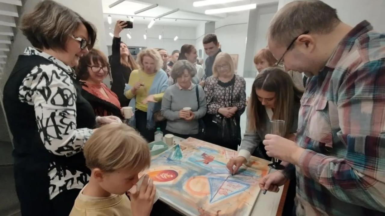 В Музее истории города открылась выставка живописи Наталии Герасимовой — Настоящий Обнинск
