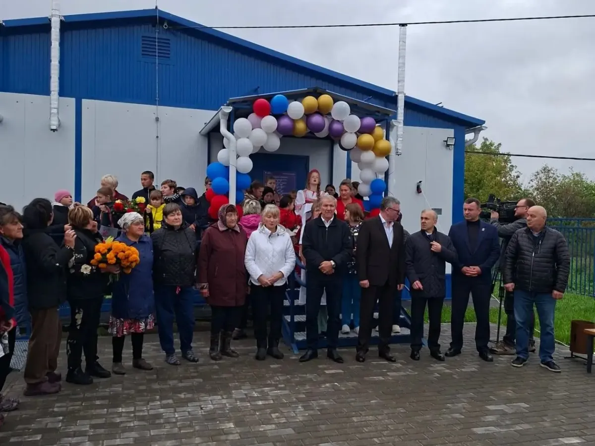 В деревне Демьяновка Горьковского района открылся новый ФАП