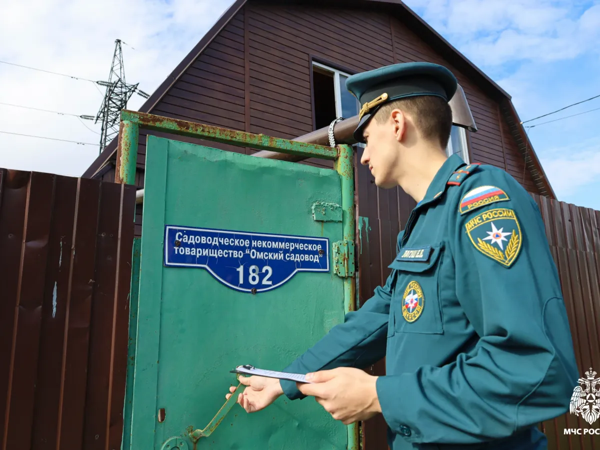 В омских садоводствах в сентябре три из четырех пожаров произошли из-за проводки