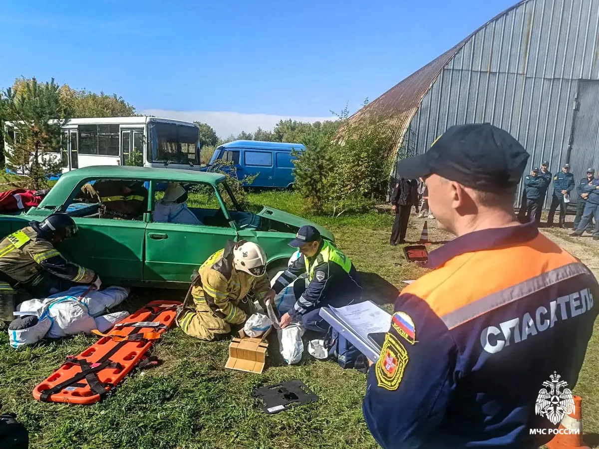 В Омской области прошли зональные соревнования экстренных служб