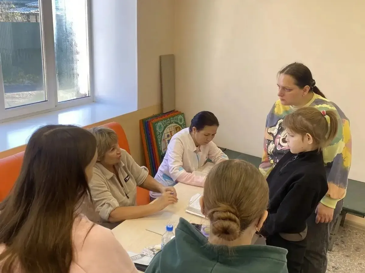 Специалисты детской больницы провели выездной прием в северных районах области