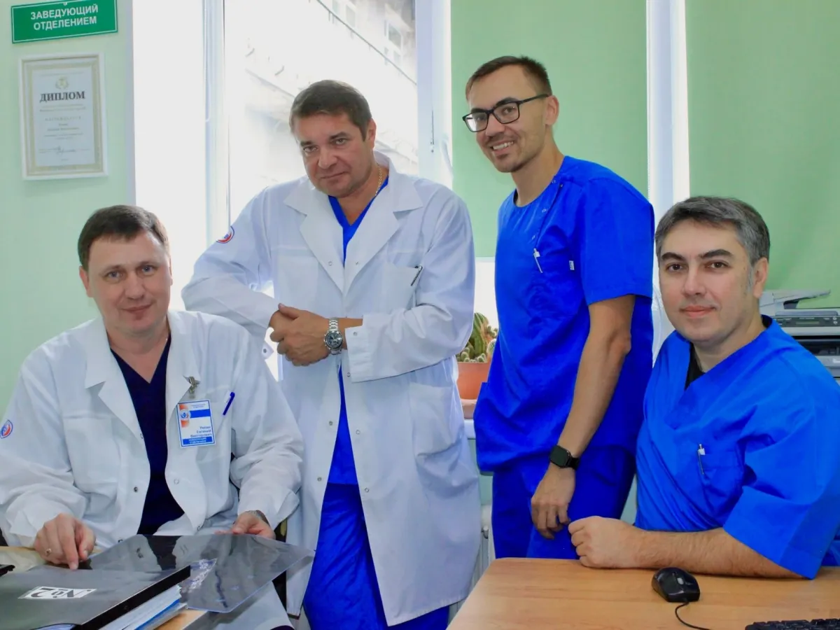 Юрий Захаров рассказал о работе в урологическом отделении КМХЦ