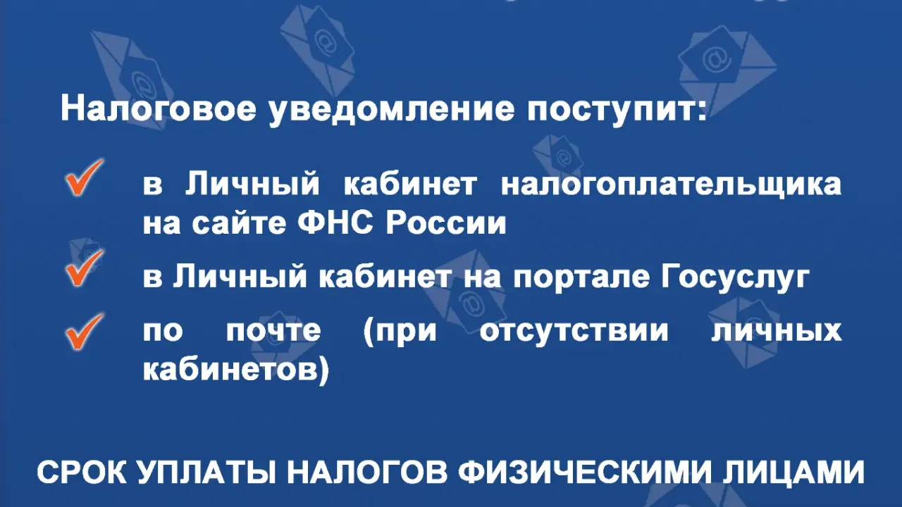 В Омской области началась рассылка налоговых уведомлений за 2025 год — Омск Сейчас