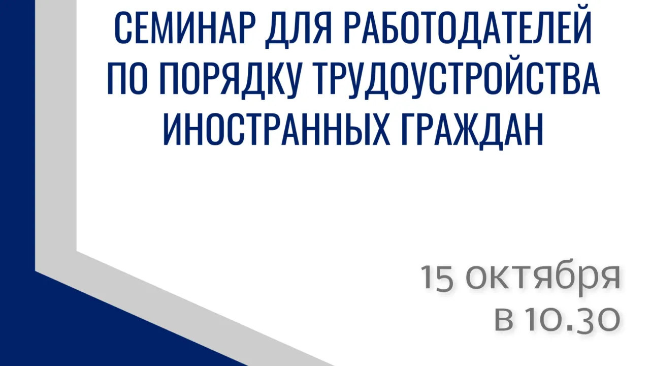 В Омске проведут семинар для работодателей по трудоустройству иностранных граждан — Омск Сейчас