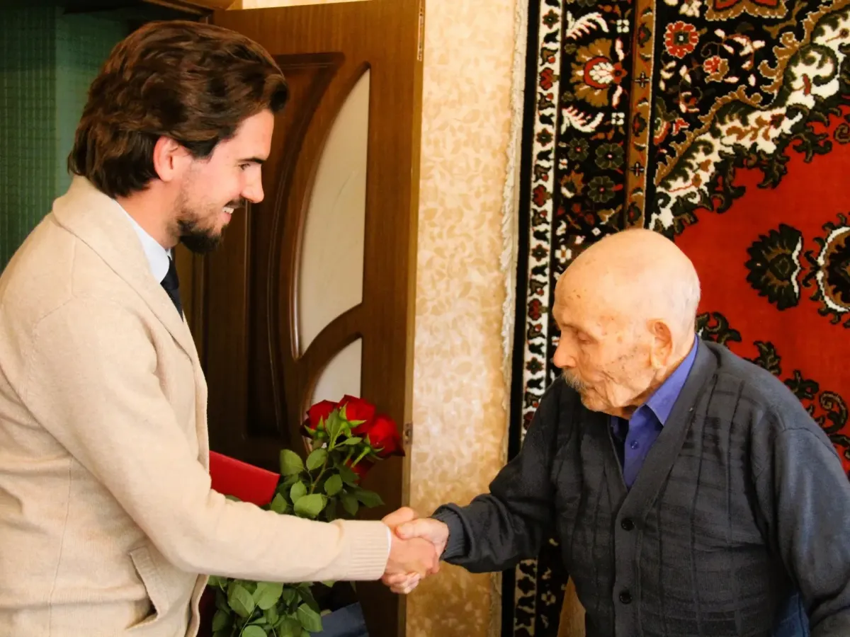 Ветеран Великой Отечественной войны Виктор Шигин из Орла отмечает 102-летие
