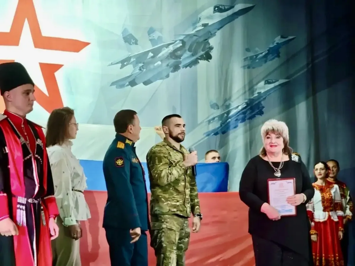 Ансамбль «Славица» выступил в Москве на сцене Центрального Дома Российской Армии