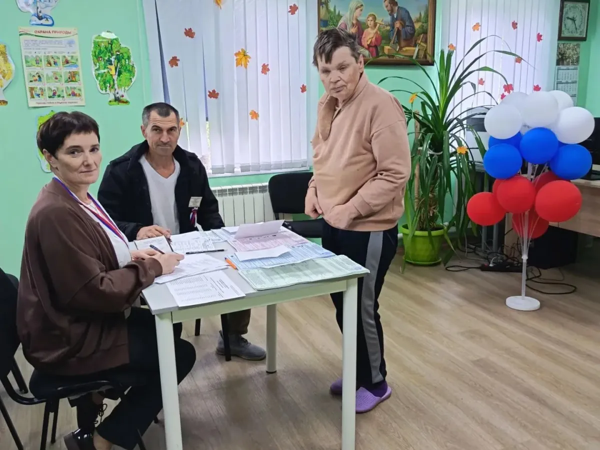 В учреждениях соцобслуживания Орловской области организовали избирательные участки