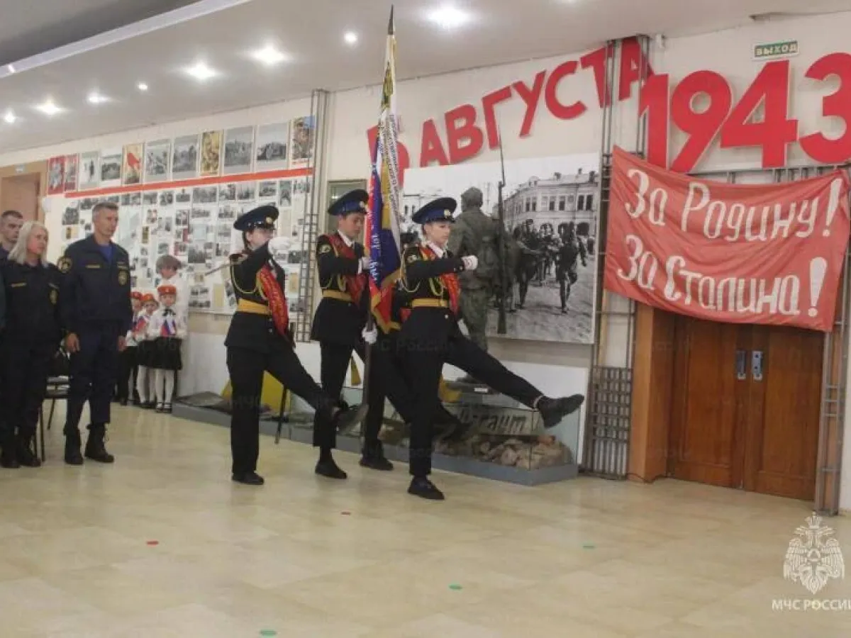 В Орле дошкольников посвятили в кадеты-спасатели МЧС России