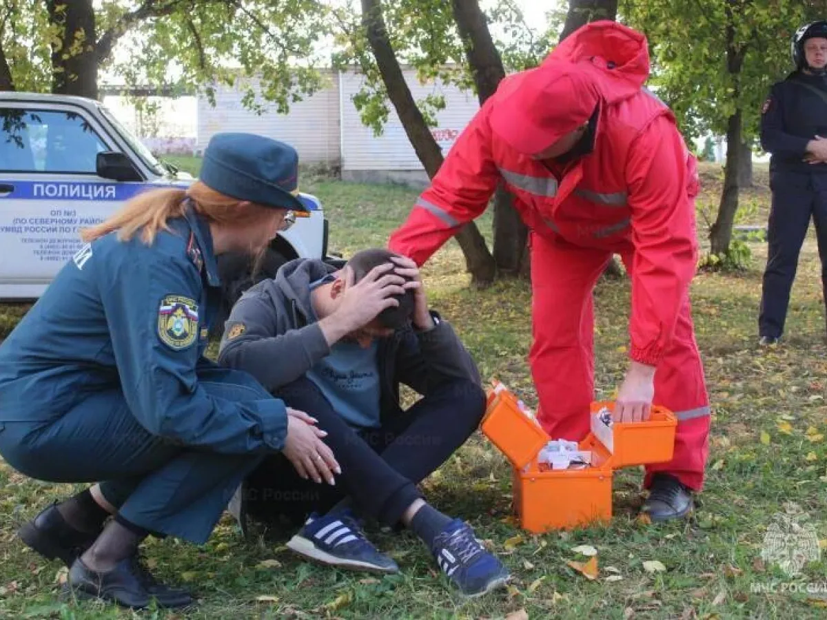 В Орле отработали действия при условной ЧС в архиве Орловской области