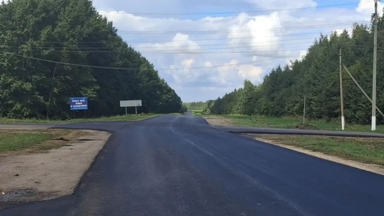 В Ливенском районе завершают ремонт дороги к Адамовой мельнице — Орёл Сейчас