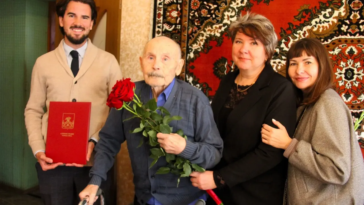 Ветеран Великой Отечественной войны Виктор Шигин из Орла отмечает 102-летие — Орёл Сейчас