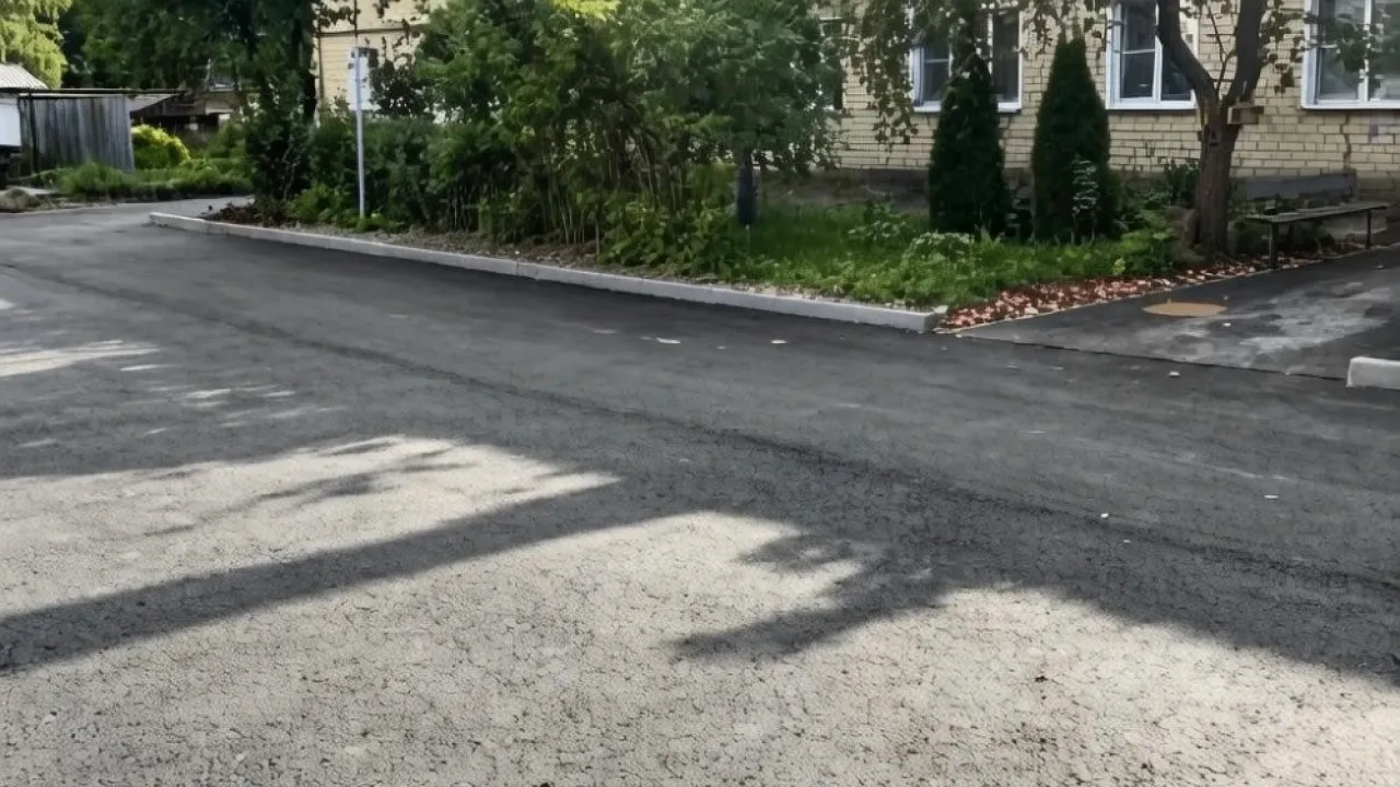 В Нарышкино благоустроили двор на улице 129-й Стрелковой дивизии — Орёл Сейчас