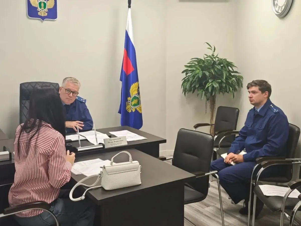 В прокуратуре Оренбургской области провели прием участников СВО и их семей