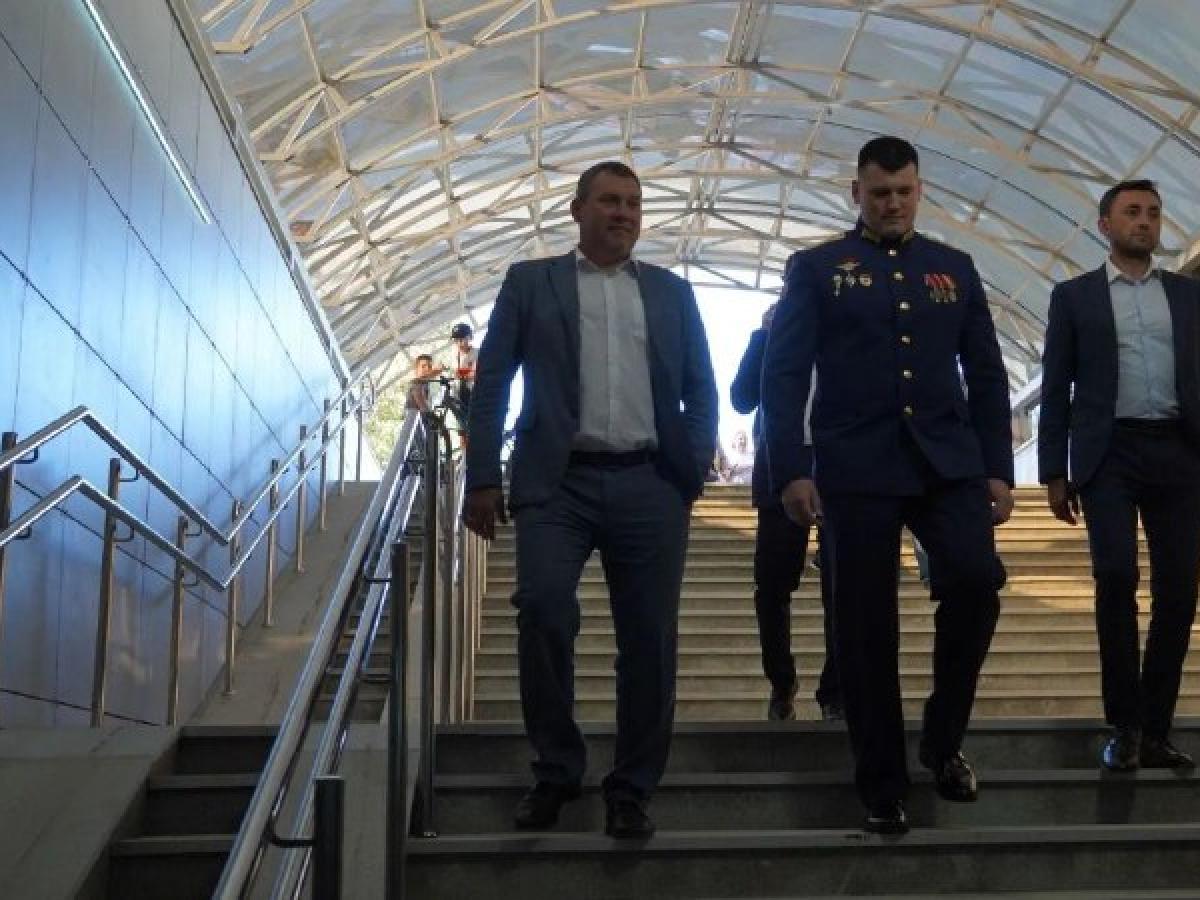 В Оренбурге после капремонта открыли подземный переход на Шевченко