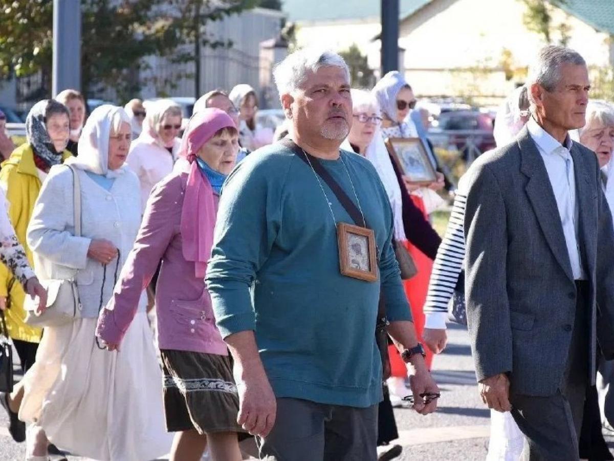В Оренбурге прошёл традиционный Крестный ход в честь Рождества Богородицы