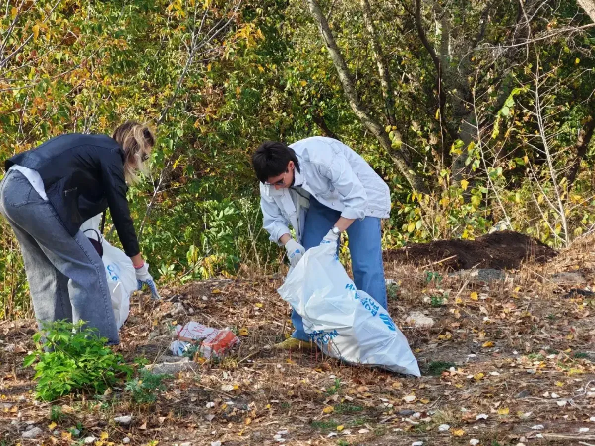 В Оренбурге более 400 человек убрали берега Урала и Сакмары