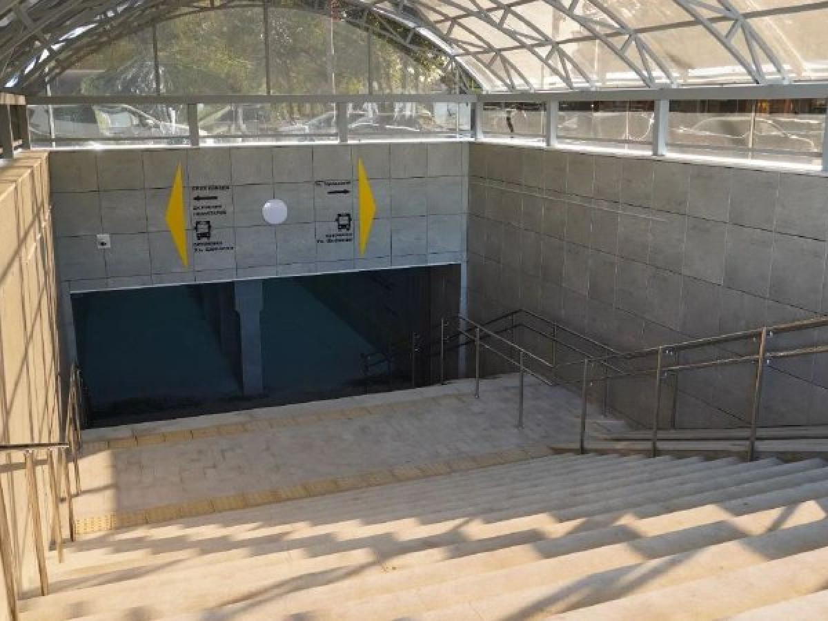 В Оренбурге после капремонта открыли подземный переход на Шевченко