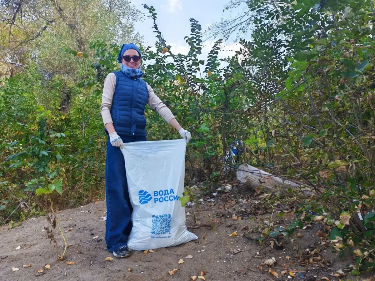 В Оренбурге более 400 человек убрали берега Урала и Сакмары