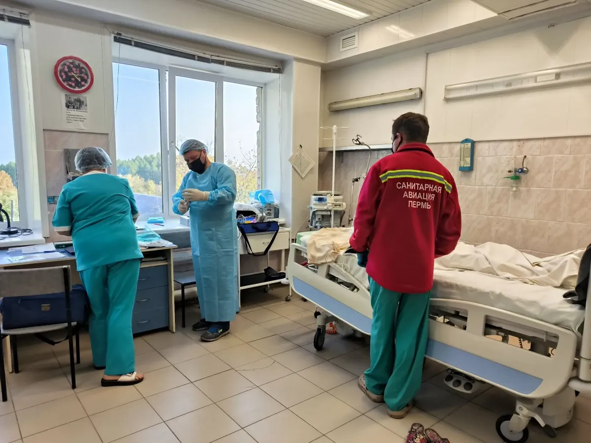 Санавиация доставила в Пермь пациентку с тяжелым нарушением ритма сердца