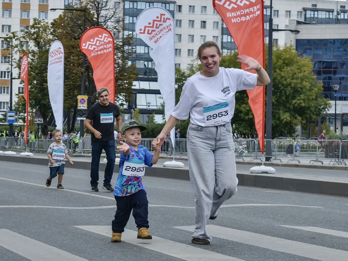 Более 16,7 тысячи человек приняли участие в Пермском марафоне