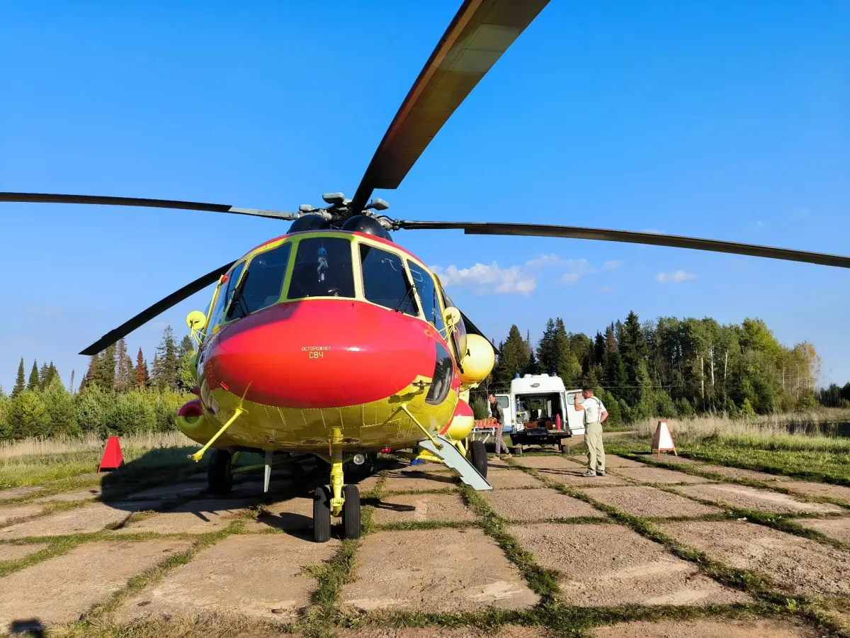 Санавиация доставила в Пермь пациентку с тяжелым нарушением ритма сердца