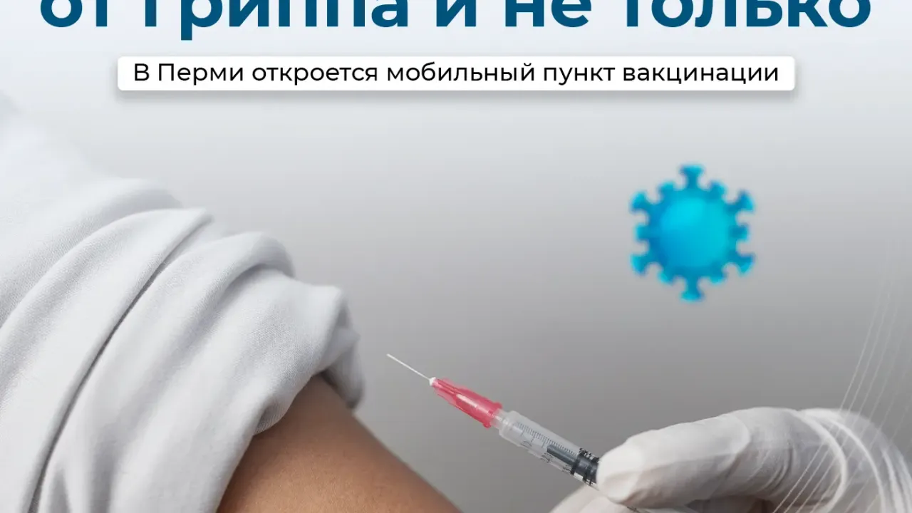 В Пермском крае стартовала вакцинация от гриппа и откроется мобильный пункт — Пермь Сейчас