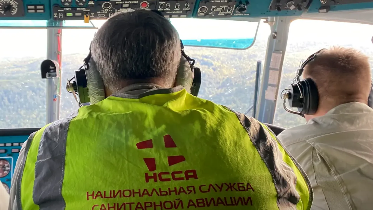Санавиация Пермского края провела в воздухе около 500 часов с начала года — Пермь Сейчас