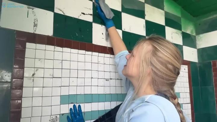 В Новошахтинске восстановили мозаичную остановку «Клуб» — Ростов-на-Дону Сейчас