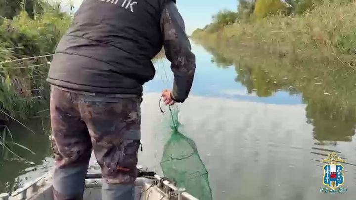 Полиция изъяла запрещённые орудия лова в акватории Дона — Ростов-на-Дону Сейчас
