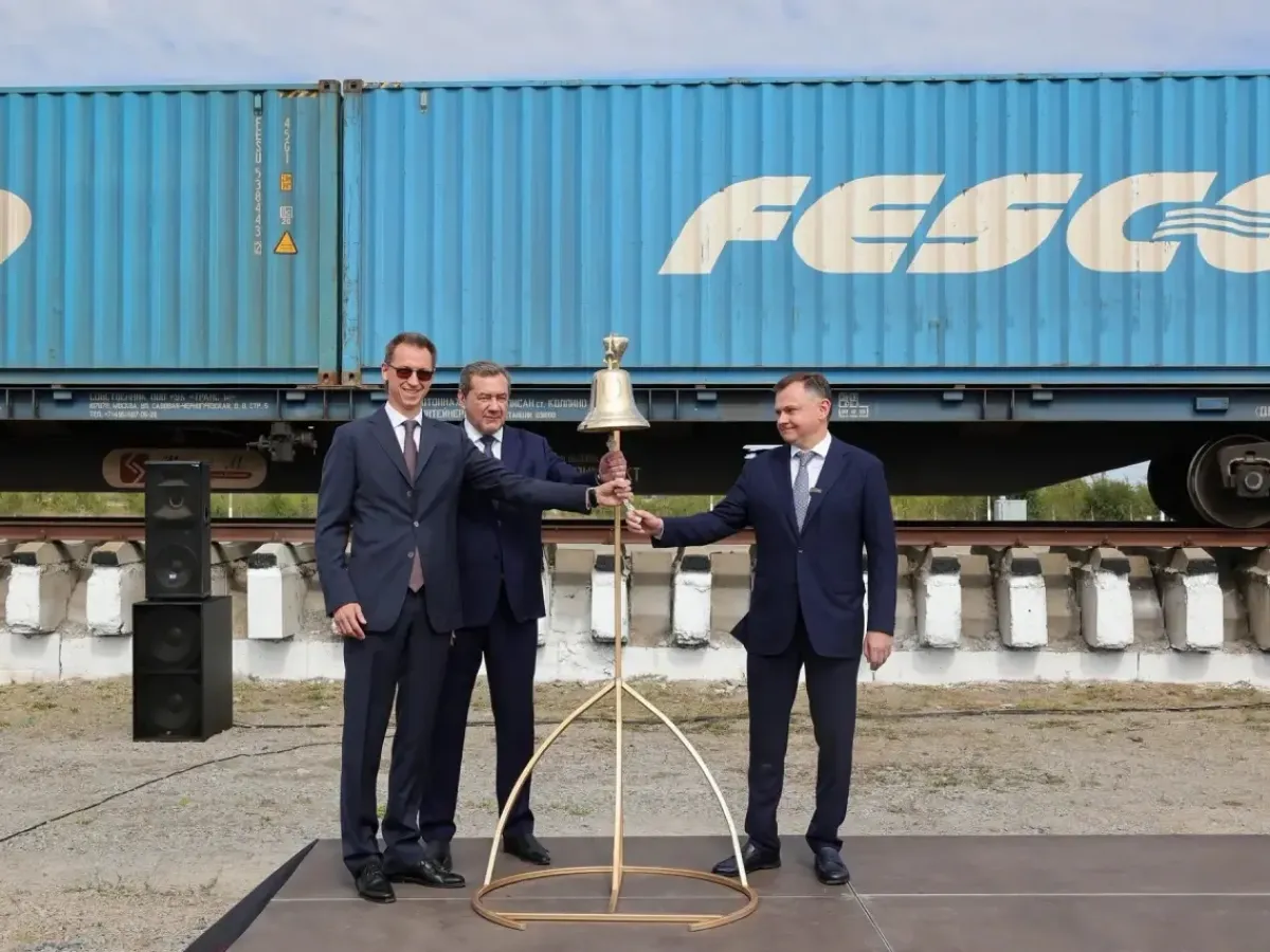 В Батайске открыли новый грузовой контейнерный терминал FESCO