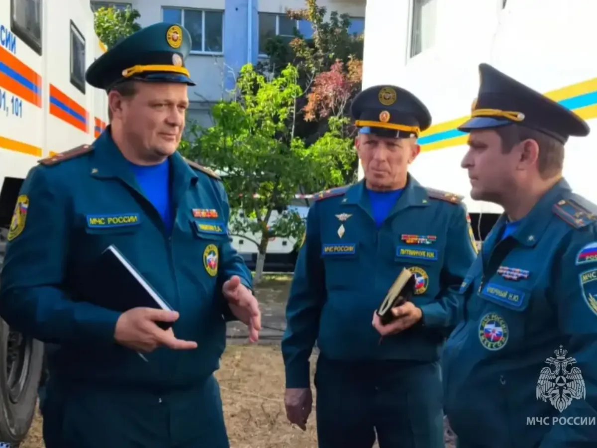 В Ростовской области проверили готовность мобильного пункта управления МЧС
