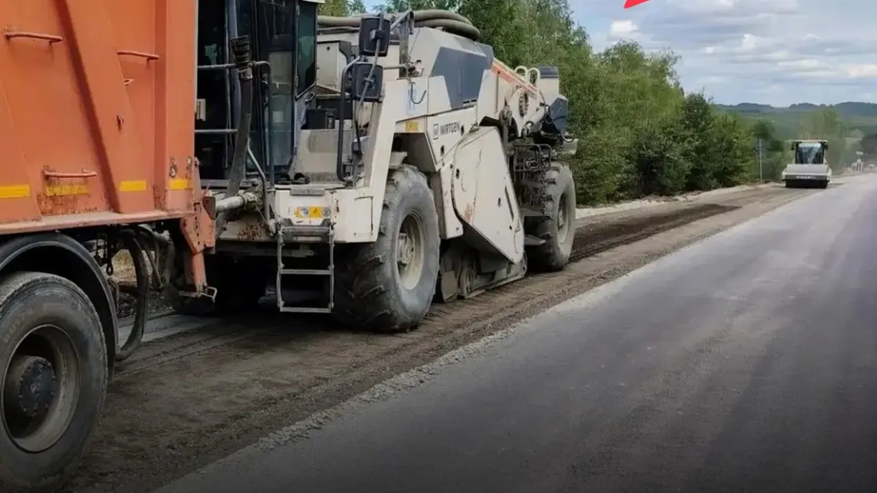 В Шолоховском районе завершили ремонт участка дороги Миллерово — Вешенская — Ростов-на-Дону Сейчас