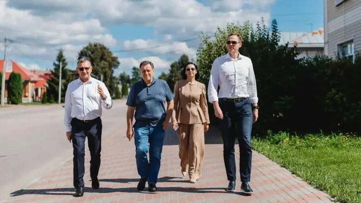Павел Малков и Андрей Макаров оценили модернизацию школы в Александро-Невском районе — Рязань Сейчас