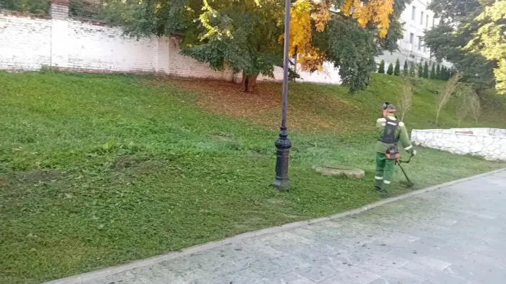 В Рязани 17 сентября провели работы по благоустройству парков и скверов — Рязань Сейчас
