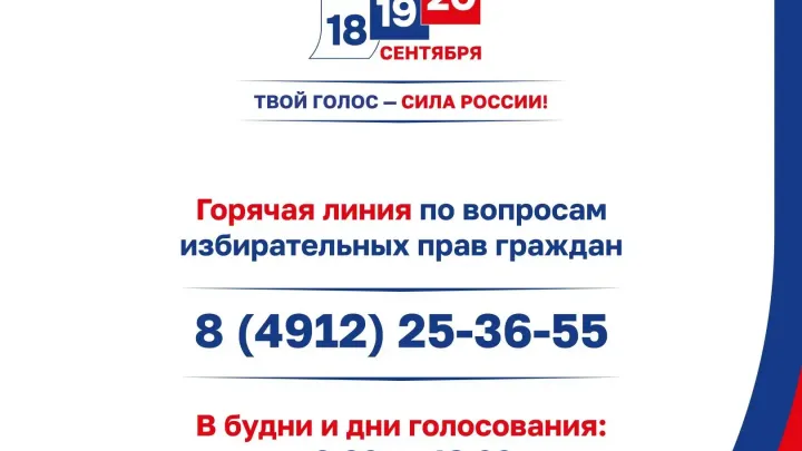 В Рязанской области стартовали выборы депутатов в Госдуму IX созыва — Рязань Сейчас