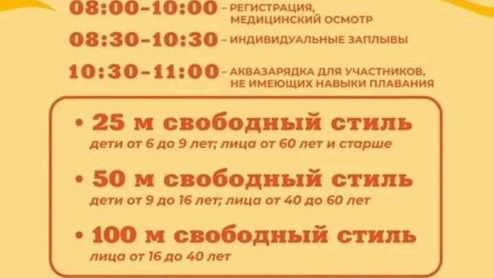 В 19 муниципалитетах Рязанской области пройдёт «День пловца» — Рязань Сейчас