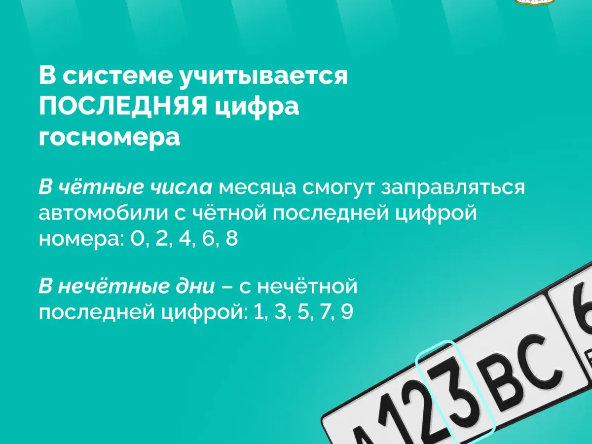 В Рязани и Рязанском районе вводится система «чет-нечет» для заправки автомобилей