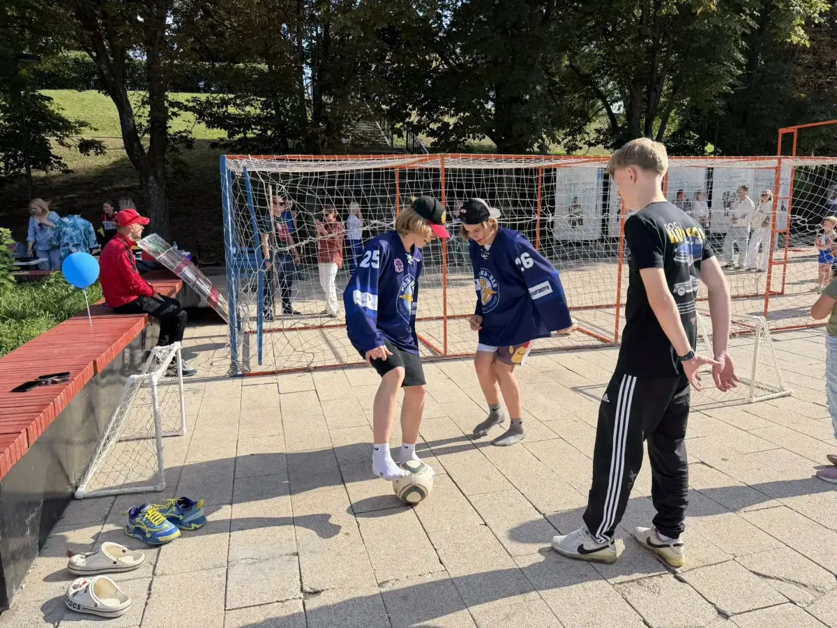 На Лыбедском бульваре в Рязани проходит фестиваль уличного спорта