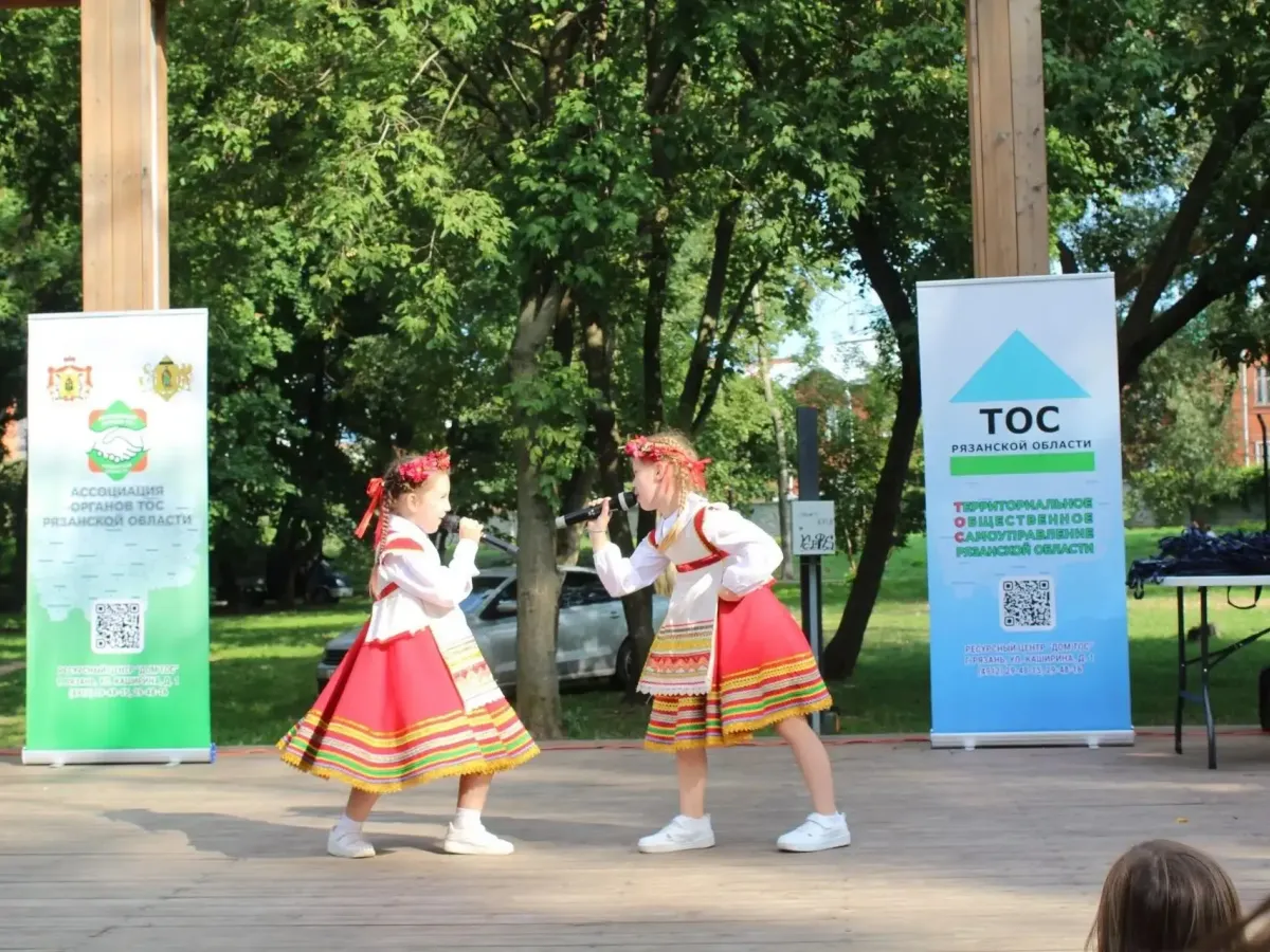 В дворах Рязани прошли праздники и «Дни соседей»