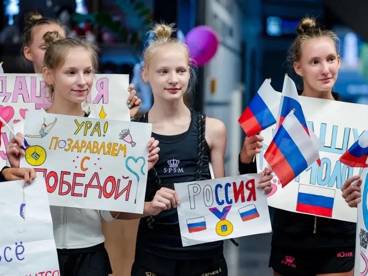 Рязанская гимнастка Дарья Мельник вернулась в Россию после выступления на чемпионате мира